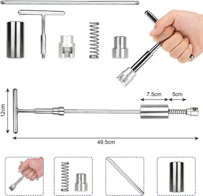 Tosucs Dellen Reparatur Ausbeulwerkzeug Lackfreies Dent Puller Set, Dellen Reparaturset, Auto Paintless Dent Removal Kit für Fahrzeug Dellen Entfernen