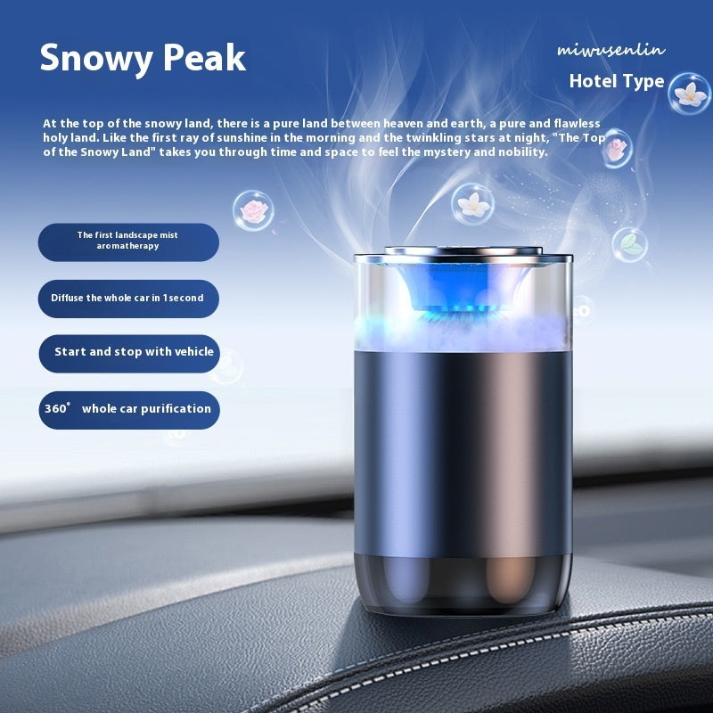 Difuzor Auto cu Aromaterapie – Design Elegant & Reîncărcabil