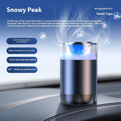 Difuzor Auto cu Aromaterapie – Design Elegant & Reîncărcabil